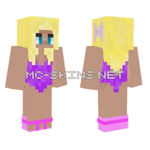 Swimsuit Lady Minecraft skin