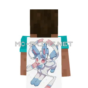 Sylveon Shiny cape, outside and lining