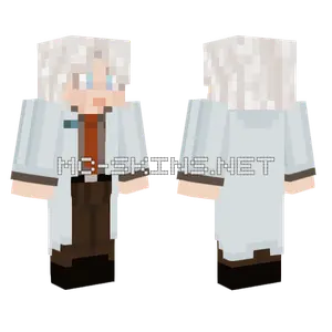 Syx Lab Coat Minecraft skin
