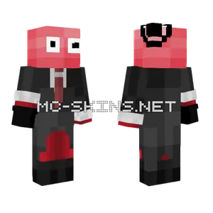 Tabs Wobbler With Suit Minecraft skin