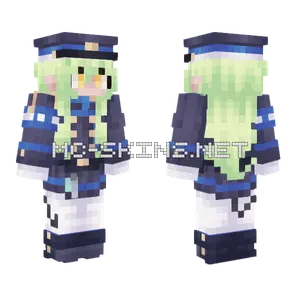 Tachibana Hikari Blue Archive Minecraft skin