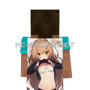 Taiga Aisaka School Uniform cape, outside and lining