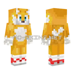 Tails Minecraft skin