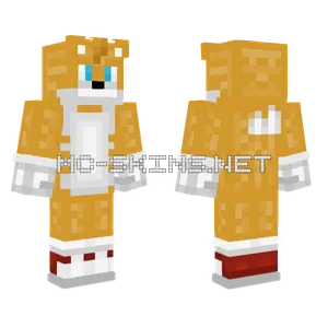 Tails Minecraft skin