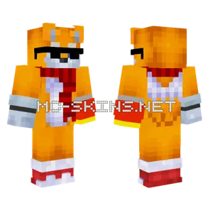 Tails Cool Con Minecraft skin
