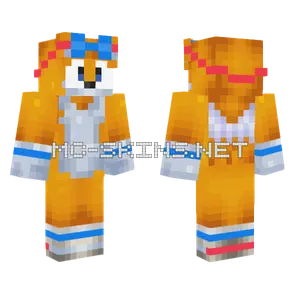 Tails Javier V2 Minecraft skin
