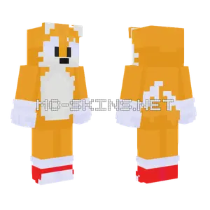 Tails Sonic For Hire Minecraft skin