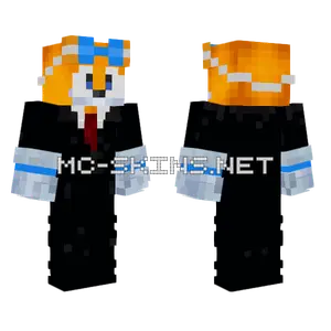 Tails The Fox Minecraft skin