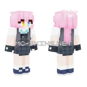 Takanashi Hoshino Armed Minecraft skin