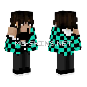Tanjiro Minecraft skin