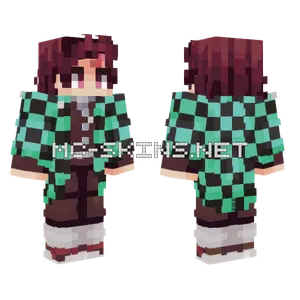 Tanjiro Kamado Minecraft skin