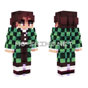 Tanjiro Kamado Minecraft skin