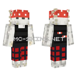 Tank Pajamas Mushlotl Minecraft skin