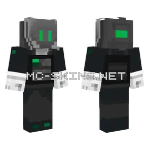 Tanker Robot Minecraft skin