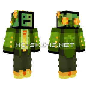 Tapl Lime Llamas MCC Minecraft skin