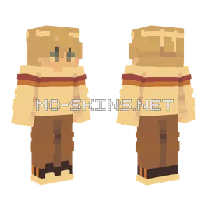 Target Block Persona Minecraft skin
