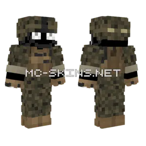 Taskdodger Soldier Minecraft skin