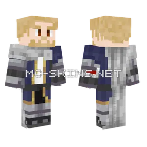 Tazooo Blue School Uniform Minecraft skin