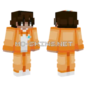 Tcnick3 Orange Jumpsuit Minecraft skin