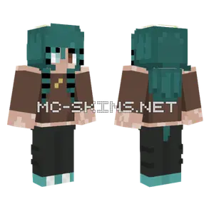 Teal Haired Girl