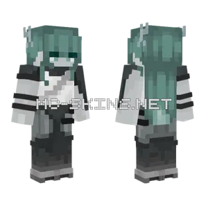Teal Haired Teen