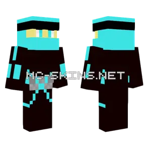 Teal Ninja Crystalized
