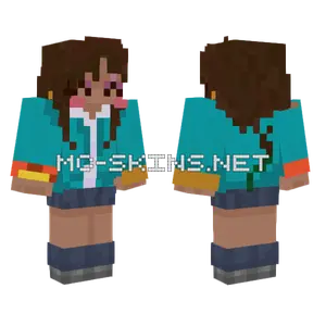 Teal Vest Outfit