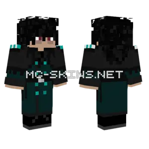 Tealest Vampire 3 Minecraft skin