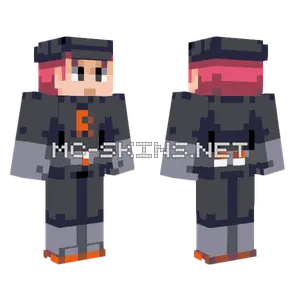 Team Rocket Grunt M Minecraft skin