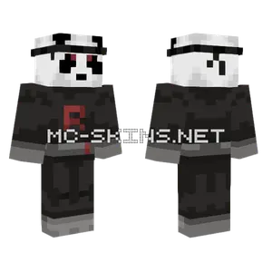 Team Rocket Panda Minecraft skin