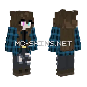 Techno Sleep Minecraft skin