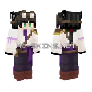 Techno Support Streamer Minecraft skin
