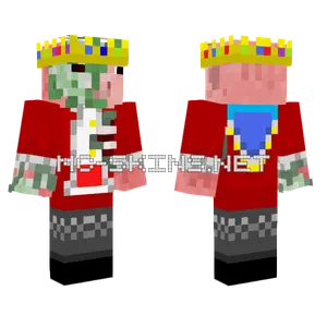 Techno Zombie Minecraft skin