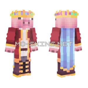 Technoblade A True Legend Minecraft skin