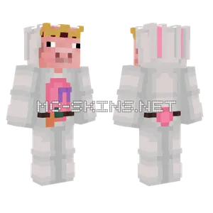 Technoblade Bunny Minecraft skin