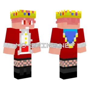 Technoblade Human Skin Minecraft skin