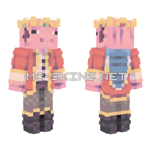 Technoblade Never Dies Minecraft skin