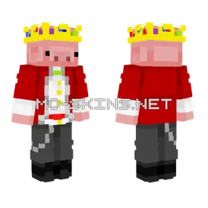 Technoblade Never Dies Minecraft skin