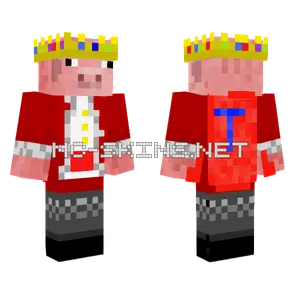 Technoblade Never Dies Minecraft skin