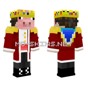 Technoblade Never Dies Minecraft skin