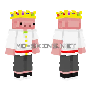 Technoblade Never Dies Red Clothing Minecraft skin
