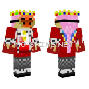 Technoblade Pig Mask Edition Minecraft skin