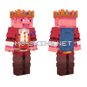 Technoblade Pig Skin Minecraft skin