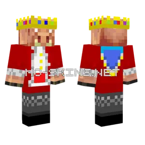 Technoblade Piglin Minecraft skin