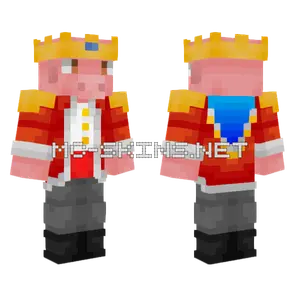 Technoblade Remake WIP Minecraft skin
