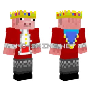 Technoblade With Effects Minecraft skin