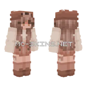 Teddy Bear Skin Minecraft skin