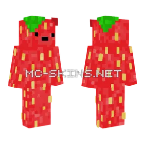 Teddyberry Strawberry Minecraft skin