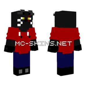 Tedsters67 Red Blue Minecraft skin