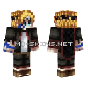 Teen Boruto With Karma Minecraft skin